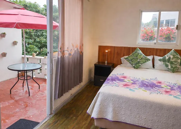 Habitación en casa particular Casa Mexicaníssima 4br, 4 To 12 Guests Coyoacán, Familias, Grupos *